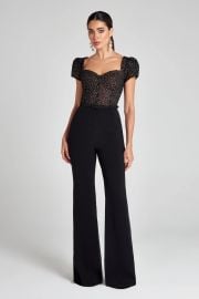 Nadine Merabi Tamara Black Jumpsuit at Nadine Merabi