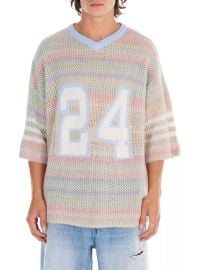 Nahmias Sunset Knit Football Jersey Sweater at Saks Fifth Avenue