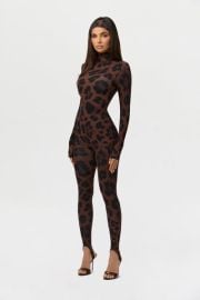 Naked Print Stirrup Jumpsuit at Naked Wardrobe