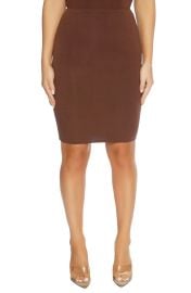 Naked Wardrobe Hourglass Miniskirt in Black  at Nordstrom