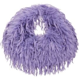 Naked Wardrobe Micro Mini Faux Feather Handbag at Nordstrom