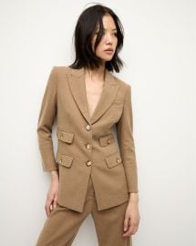 Nalani Dickey Jacket in Heather Russet at Veronica Beard