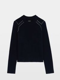 Nalty Wool And Cashmere Sweater Navy ZadigampVoltaire ZadigampVoltaire at Zadig & Voltaire