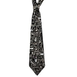 Nandanie Scattered Crystal Necktie at Wolf & Badger