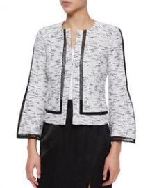 Nanette Lepore Graphic Tweed Jacket at Neiman Marcus