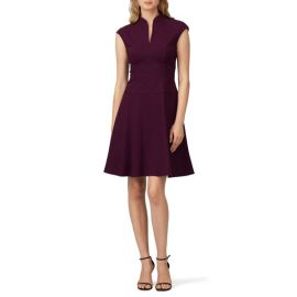 Nanette Lepore Plum Flare Dress at Rent the Runway