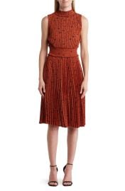 Nanette Lepore Solid Pleated Dress at Nordstrom Rack