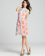 Nanette Lepore varsity two tone dress from Bloomingdales at Bloomingdales