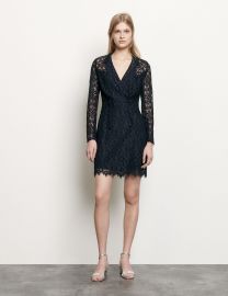 Nanie Lace Dress by Sandro at Sandro