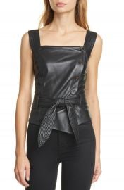 Nanushka Asya Vegan Leather Top   Nordstrom at Nordstrom