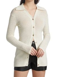 Nanushka Evelyn Openwork Top on SALE at Saks Off 5th