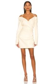 Nanushka Moha Dress in Vanilla at Revolve