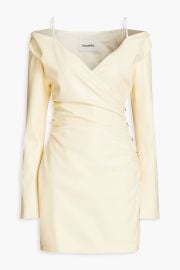 Nanushka Moha Dress in Vanilla at The Outnet