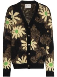 Nanushka Taiki intarsia-knit Cardigan - at Farfetch