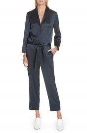 Nanushka Yuma Satin Jumpsuit   Nordstrom at Nordstrom