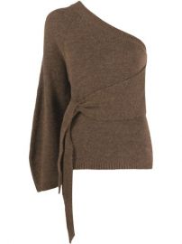 Nanushka one-sleeve Knitted Top - Farfetch at Farfetch