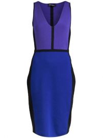 Narciso Rodriguez Color Block Dress - at Farfetch