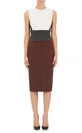 Narciso Rodriguez Colorblocked Sheath Dress at Barneys 