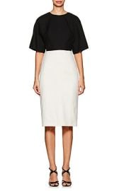 Narciso Rodriguez Colorblocked Wool Midi-Dress at Barneys