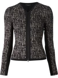 Narciso Rodriguez Printed Tweed Jacket - Huand39s Wear andamp Huand39s Shoes at Farfetch