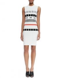 Narciso Rodriguez Sleeveless Reversible Graphic Dress at Neiman Marcus