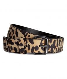 Narrow Belt in Leopard Print at H&M