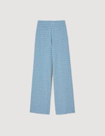 Narsy Wide-leg tweed trousers - Pants Shorts Sandro Paris at Sandro