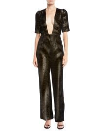 Natalia Velvet Pantsuit at Bergdorf Goodman