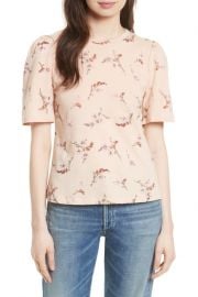 Natalie Fleur Cotton Jersey Top by Rebecca Taylor at Nordstrom Rack