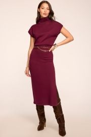 Natalie Merino Turtleneck Midi Dress at Ramy Brook