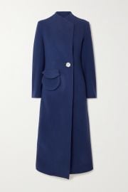 Natasha Wool-Felt Coat by Usisi Sister at Net A Porter