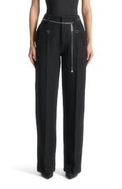 Nathalie Tweed Trousers with Belt at Nordstrom