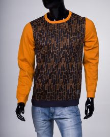 Nathan Men39s Long Sleeve Fancy Knit Crew ATiziano at A Tiziano