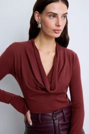 Natia Cowlneck Top by SIMKHAI Rent the Runway at Rent the Runway