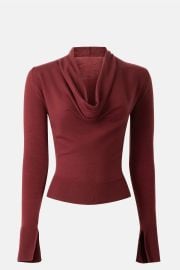Natia Cowlneck Top by SIMKHAI Rent the Runway at Rent the Runway