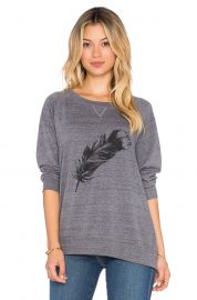 Nation LTD Feather Raglan Sweatshirt at Revolve