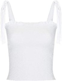 Nation LTD Women39s April Tank White Extra Small at  Womens Clothing store at Amazon