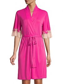 Natori - Enchant Lace Trim Wrap at Saks Off 5th