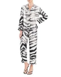 Natori Animal Print Satin Pajama Set   Bloomingdales at Bloomingdales