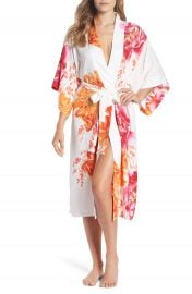 Natori Bali Floral Print Robe   Nordstrom at Nordstrom