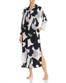 Natori Bonita Floral Print Zip Caftan Women - Bloomingdale s at Bloomingdales