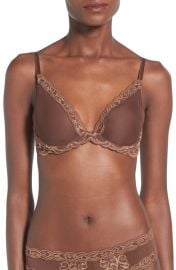 Natori Feathers Contour Bra in Truffle at Nordstrom