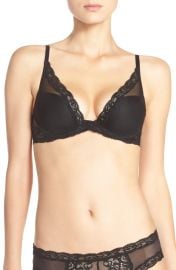 Natori Feathers Contour Plunge Bra at Nordstrom
