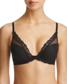 Natori Feathers Contour Plunge Bra Women - Bloomingdale s at Bloomingdales