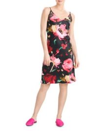 Natori Haiku Printed Satin Slip Bloomingdales at Bloomingdales