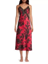 Natori Mantilla Printed Slip Dress at Saks Fifth Avenue