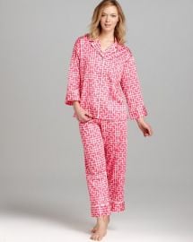 Natori Ming Notch Collar Pajama Set at Bloomingdales