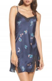 Natori Papillon Print Chemise at Nordstrom