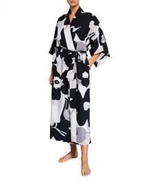 NatoriBonita Floral Print Long Robe at Neiman Marcus