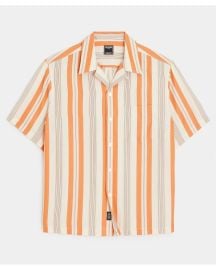 Natural Cropped Rayon Capri Shirt at Todd Snyder